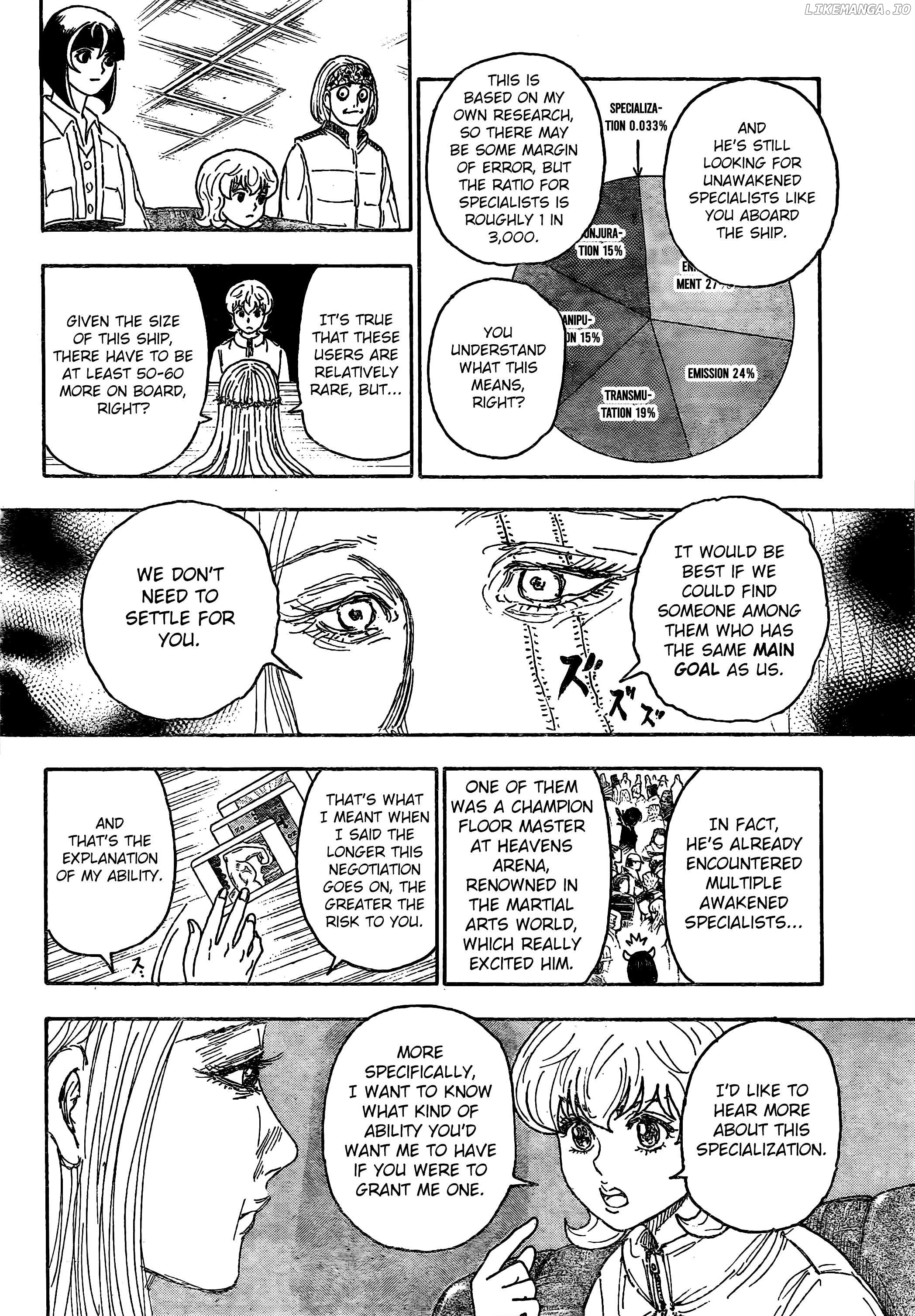 Hunter x Hunter, Chapter 408 image 12